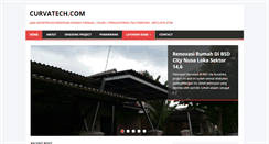 Desktop Screenshot of curvatech.com